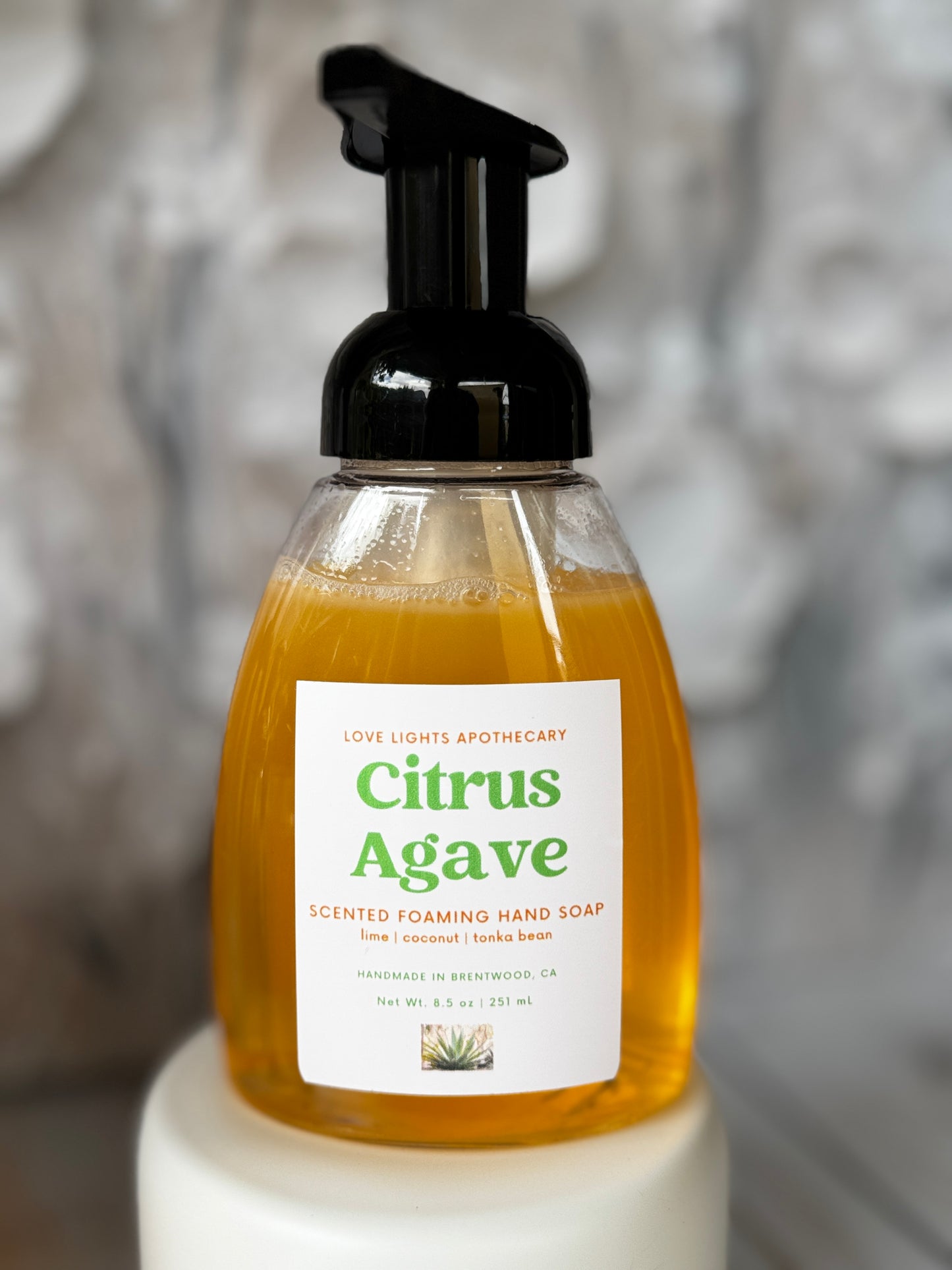 Citrus Agave Foaming Hand Soap