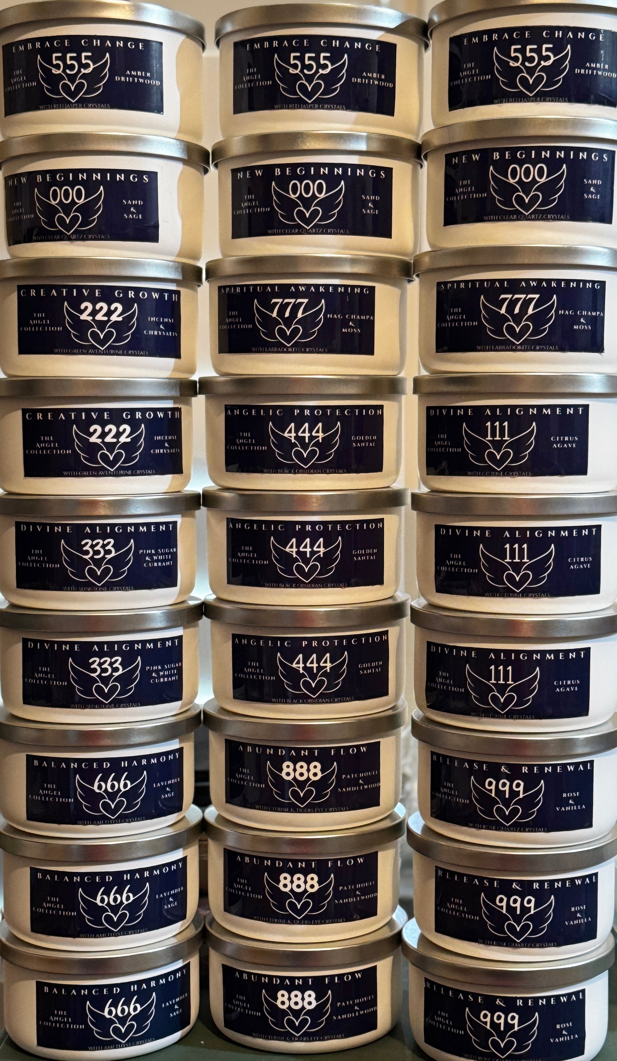 Angel Candle Number 888 – Love Lights Apothecary