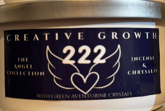 Angel Number Candle 222