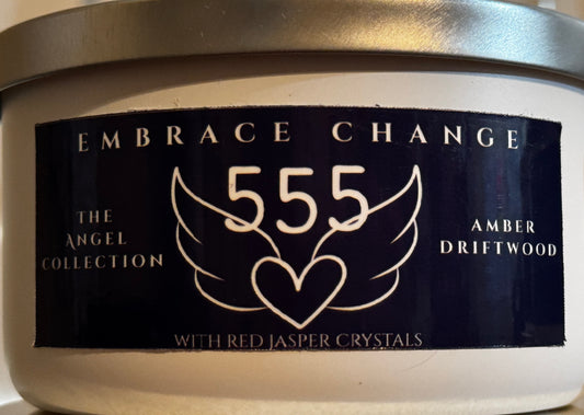Angel Number Candle 555