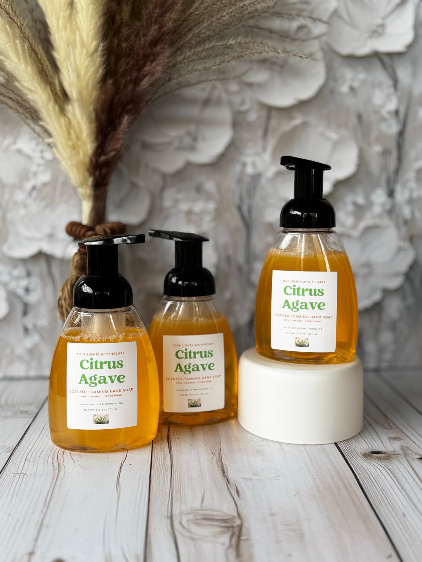 Citrus Agave Foaming Hand Soap
